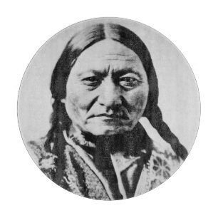 Lakota Chefübergabe: Sich auf Bull Fort Buford set Schneidebrett