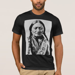 Lakota Chefübergabe: Sich auf Bull Fort Buford set T-Shirt