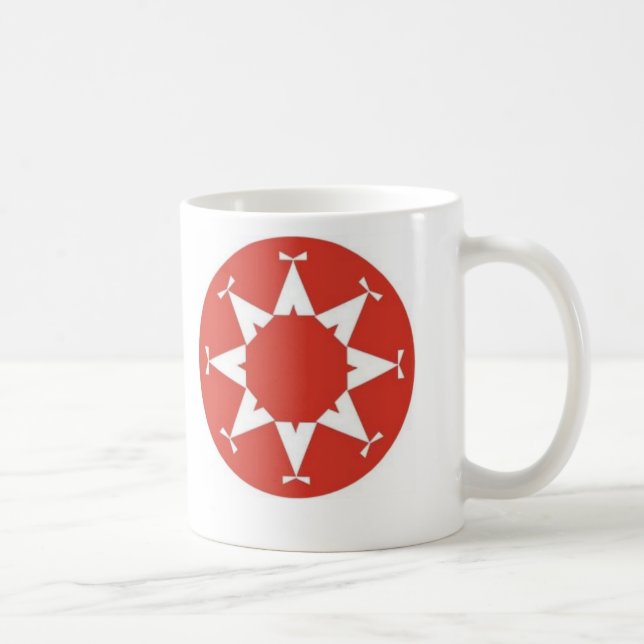 Lakota Flaggen-Tasse Kaffeetasse (Rechts)