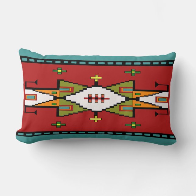 Lakota Geistlumbar-Kissen Lendenkissen (Vorderseite)