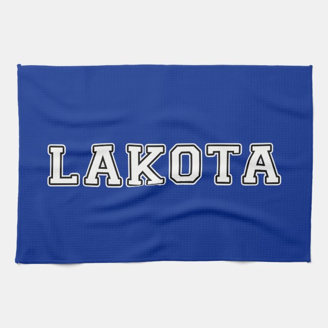 Lakota Geschirrtuch (Horizontal)