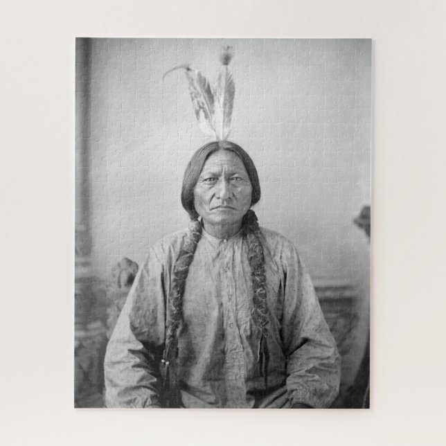 Lakota Leader sitzt Bull Native Amerikanische Urei (Vertikal)