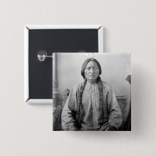 Lakota Leader sitzt Bull Native Amerikanische Urei Button