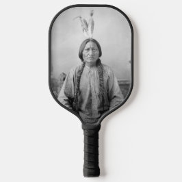 Lakota Leader sitzt Bull Native Amerikanische Urei Pickleball Schläger