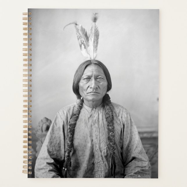 Lakota Leader sitzt Bull Native Amerikanische Urei Planer (Vorderseite)