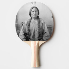 Lakota Leader sitzt Bull Native Amerikanische Urei Tischtennis Schläger