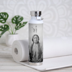 Lakota Leader sitzt Bull Native Amerikanische Urei Trinkflasche