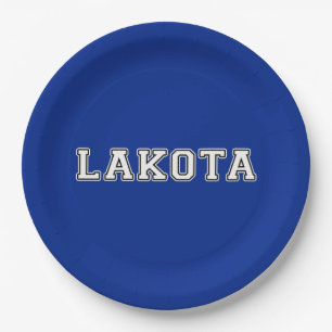 Lakota Pappteller