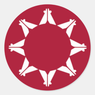 Lakota Runder Aufkleber