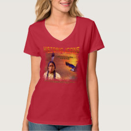 Lakota Sioux Chief Sitting Bull bemalt T - Shirt