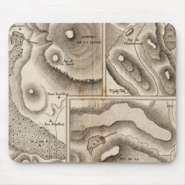 Laks volcaniques mousepad (Vorne)