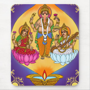 Lakshmi Ganesh-Mausepad Mousepad