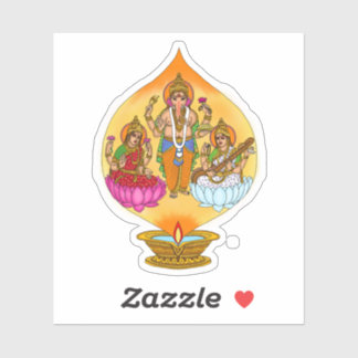 Lakshmi Ganesh Sticker