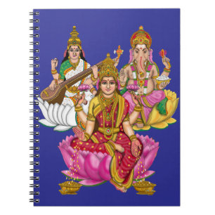 Lakshmi Ganesha Schreibwaren Notizblock