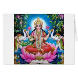Lakshmi Göttin der Liebe, des Wohlstandes und des