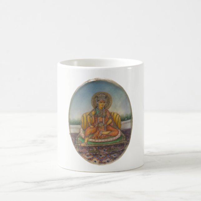 Lakshmi-Göttin des Wohlstands und Wohlstands Kaffeetasse (Mittel)