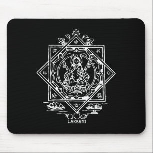 Lakshmi Indische Wohlstandsgöttin Hinduismus Yantr Mousepad