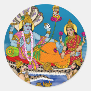 Lakshmi Narayan Aufkleber