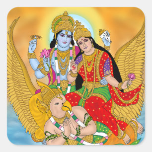 Lakshmi Narayan Aufkleber – Göttlicher spirituelle