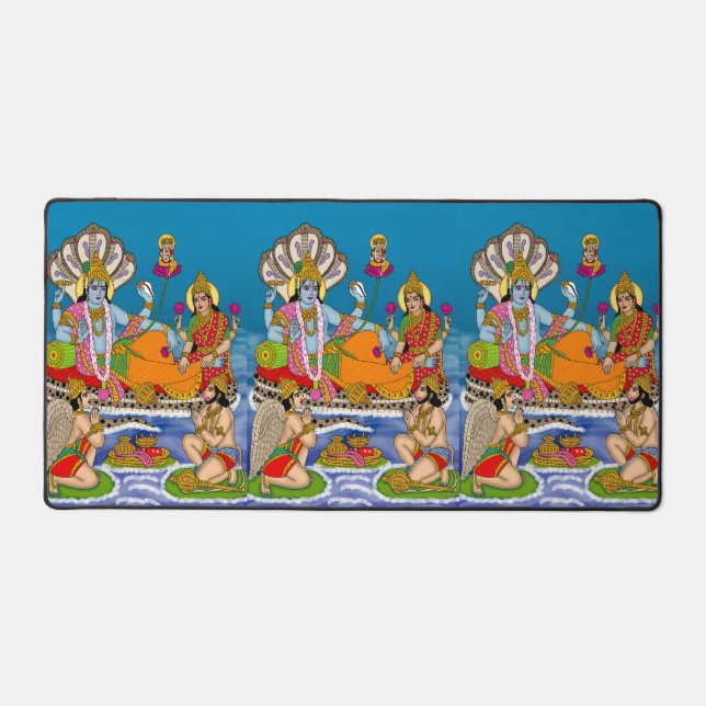 Lakshmi Narayan Desk Mat Schreibtischunterlage (Vorderseite)
