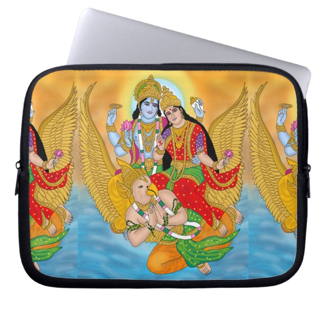 Lakshmi Narayan Laptop Cover – Divine Protection S (Devant)
