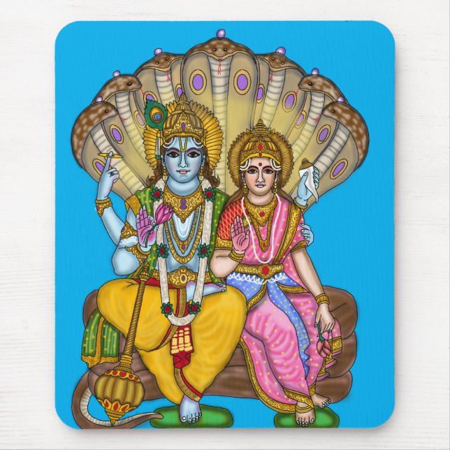 Lakshmi Narayan-Mausepad Mousepad (Vorne)