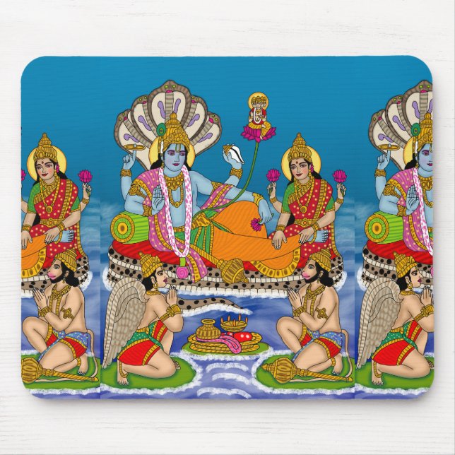 Lakshmi Narayan-Mauspad Mousepad (Vorne)