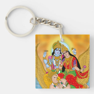 Lakshmi Narayan Schlüsselanhänger – Göttlicher Sch