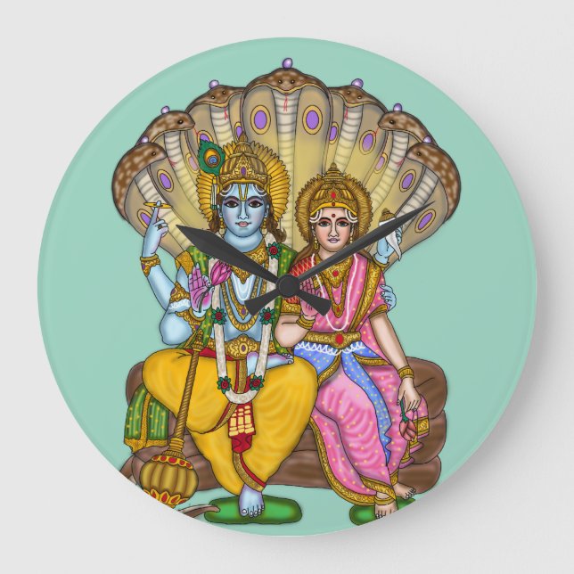 Lakshmi Narayan Wanduhr (Vorderseite)