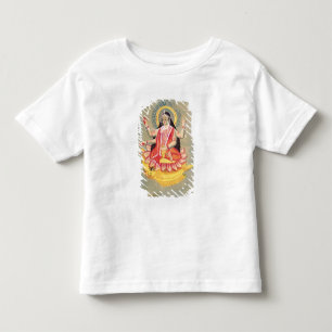 Laksmi, das auf einem Thron des Lotos-Blätter, Kleinkind T-shirt