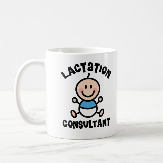 Laktierungs-Berater-Geschenk-Tasse Kaffeetasse (Links)