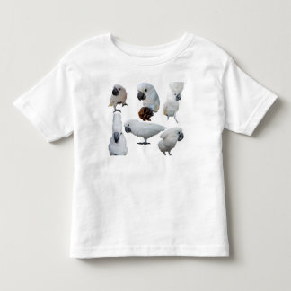 Lala Das Cockatoo Sechs Posen Kinderhemd Kleinkind T-shirt