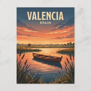 L'Albufera Naturpark Spanien Postkarte