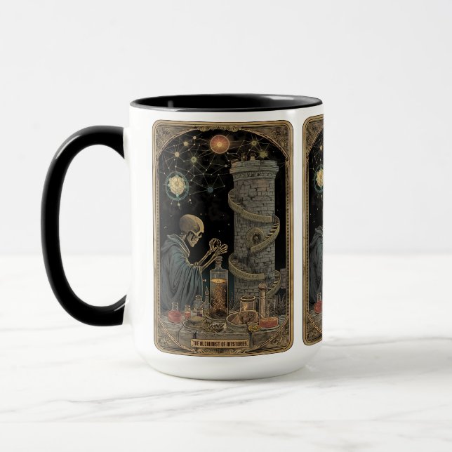 L'alchimiste des Mystères Tarot Mug (Gauche)