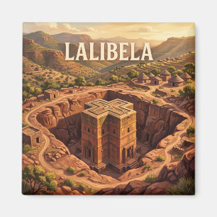 Lalibela Äthiopien Magnet