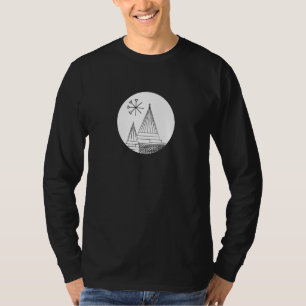 Lalish Ezyxan-Flagge Yazidi-Design Melek Taus Ezid T-Shirt