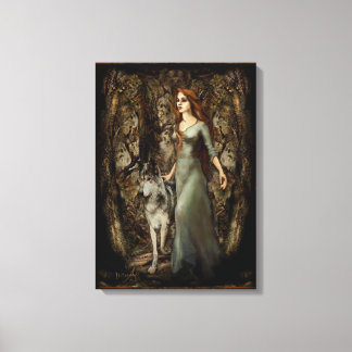 "LaLoba" überzogene Canvas Print Leinwanddruck