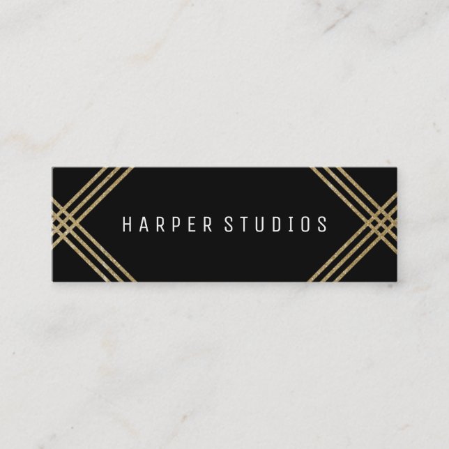 L'aluminium moderne de Faux raye le carte de (Devant)