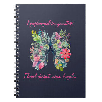LAM Floral bedeutet nicht Notizbuch Notizblock