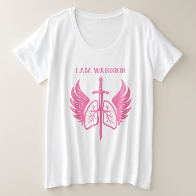 LAM Warrior Can you say lymphangioleiomyomatosis (Design devant)