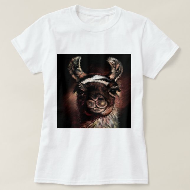 Lama Cusco Peru T-Shirt (Design vorne)