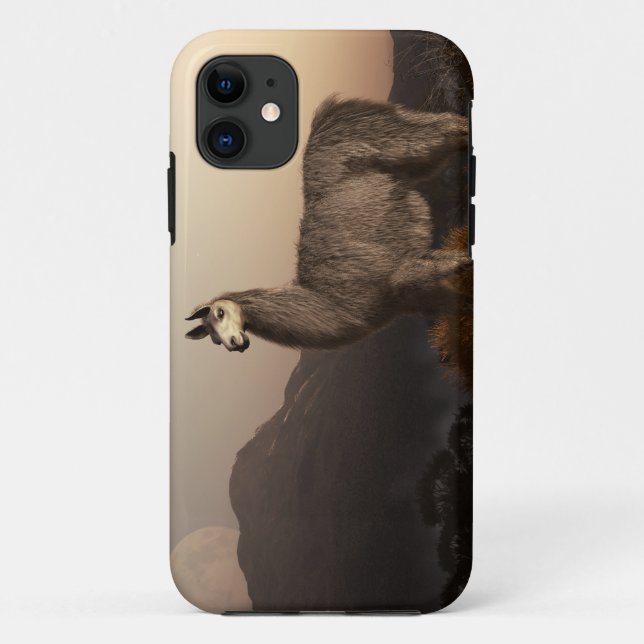 Lama-Dämmerung Case-Mate iPhone Hülle (Rückseite)