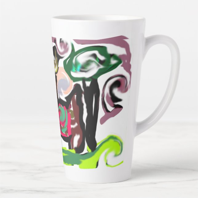 Lama Faul Milchtasse (Rechts)