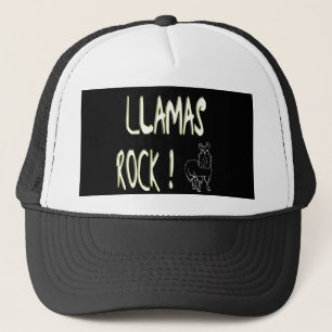 Lama-Felsen! Hut Truckerkappe