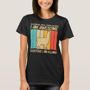 Lama für Männer Llama Farm T-Shirt