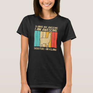 Lama für Männer Llama Farm T-Shirt
