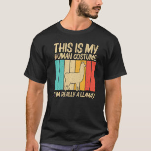 Lama für Männer Llama Farm T-Shirt