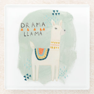 Lama-Gruppe - Drama-Lama Glasuntersetzer