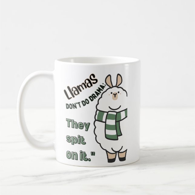 Lama Kaffeetasse (Links)