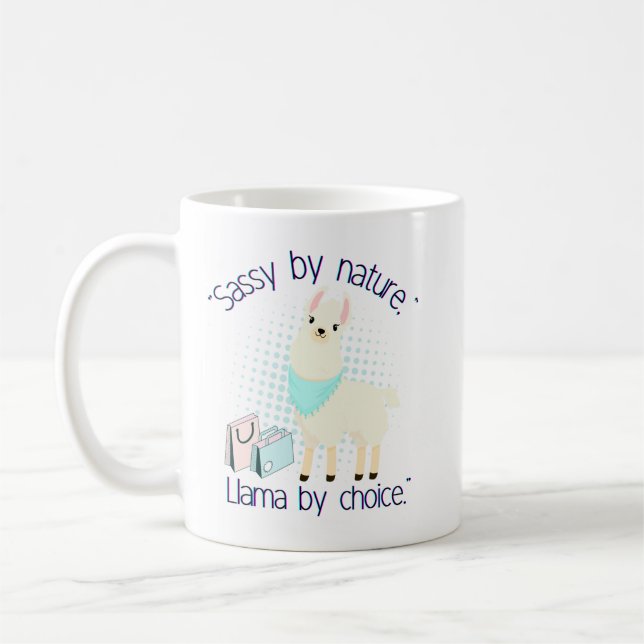 Lama Kaffeetasse (Links)